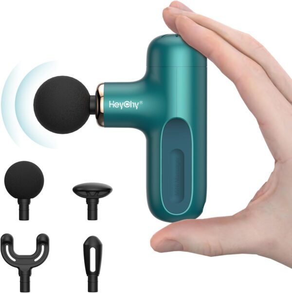 Super Mini Massage Gun, Percussion Deep Tissues Muscle Massager, Compact Sports Travel Massage Gun, Portable Handheld Massager for Office Gifts for Her, Home, Athletes - Image 2