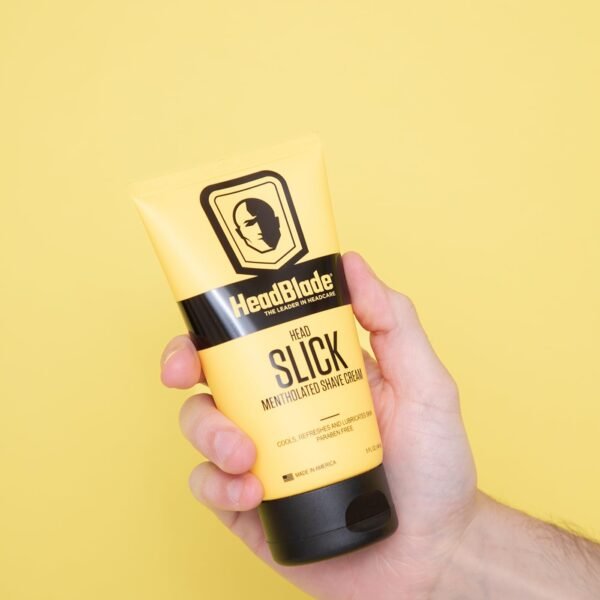 HeadBlade HeadSlick Men's Head & Skull Shaving Cream | No more Nick, Cuts, or Razor Burns | 5 oz (3 Pack) - Image 3