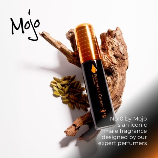 PERFUMER'S CHOICE Milton-Lloyd No 10 Mojo Perfume for Men - Woody Aromatic Scent - Opens with Fresh Rosewood and Spices - Blended with Agarwood - For Distinctive Men - 1.7 oz EDP Spray - Image 3
