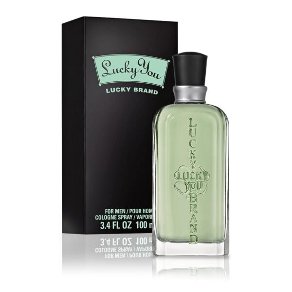 Lucky You Cologne Spray for Men, Valentine's Day Gift for Him, Day or Night Casual Scent with Bamboo Stem Fragrance Notes, 3.4 Fl Oz - Image 2