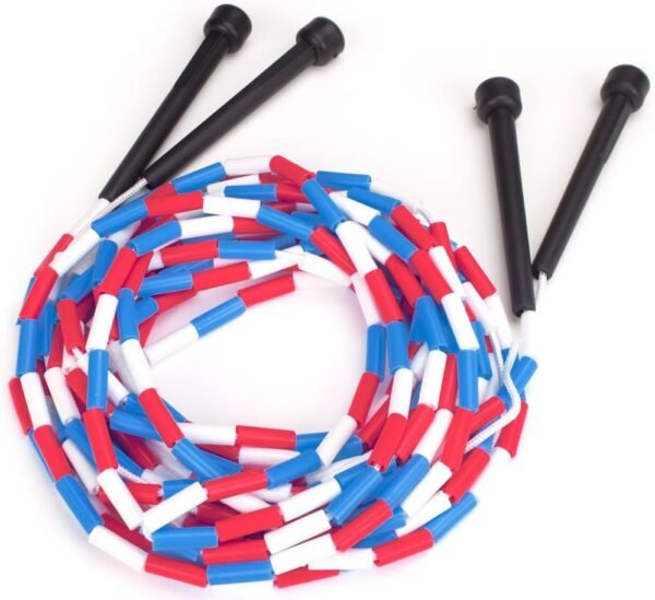 16-Feet Double Dutch Jump Ropes with Plastic Segmentation (2-Pack) - Image 2