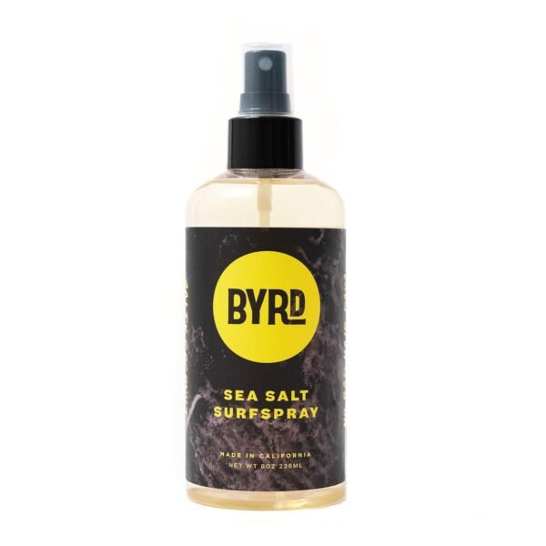 Byrd Sea Salt Surfspray, Salty Coconut Scent, Texturizing and Volumizing Mist for Hydrated, Shiny Surfer Hair, Safe for All Hair Types, 8 Fl Oz - Image 2