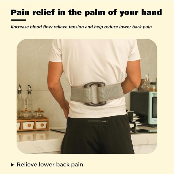 Muscle Blaster Cordless Percussion Massage Gun, Handheld Stimulation, Vibration and Deep Tissue Muscle Massager, Ultra Quiet with Body Strap (Black) - Image 3