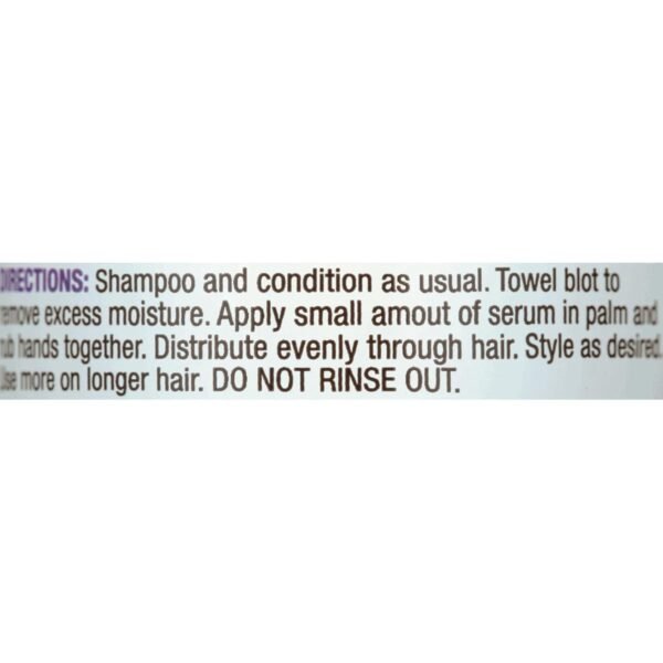 Frizz Buster Humidity Resistant Moisturizing Hair Serum, 6 fl oz., Female (Pack of 1) - Image 6