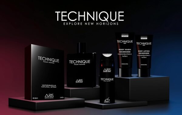 ARIS Technique Eau de Parfum Spray - Long-Lasting Sandalwood Fragrance, Powerful & Fresh Woody Perfume for Men - Perfect Ideal Gift for Him - Eau de Parfum Men - Masculine Cologne - 100ml - Image 6