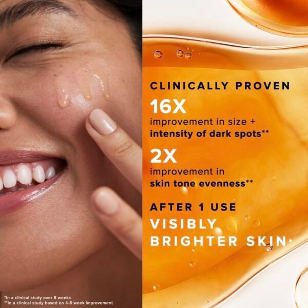Farmacy 10% Vitamin C Face Serum - Waterless Vitamin C Skin Care Serum to Brighten, Firm + Smooth Skin Texture - Enriched with Upcycled Tangerine Peel to Boost Skin's Moisture + Radiance (30ml) - Image 7