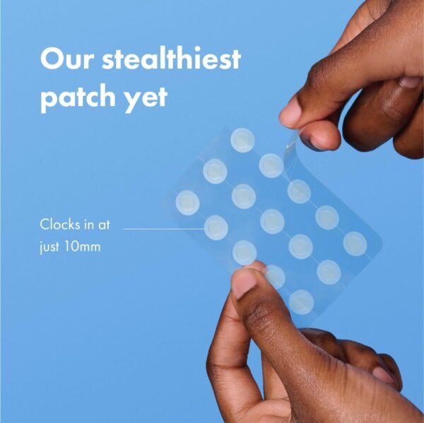 Hero Cosmetics Mighty Patch™ Mini Invisible+ Patches – Extra Small Daytime Hydrocolloid Acne Pimple Patches for Covering Zits and Blemishes, Blends Into Skin and Barely There (30ct 10mm Patches) - Image 8