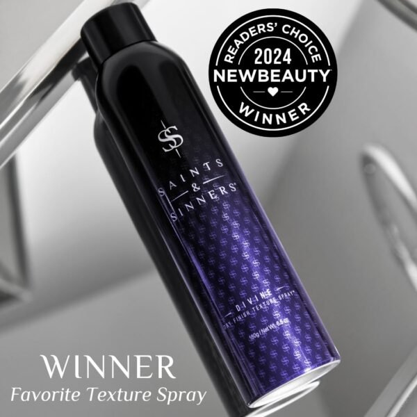 Saints & Sinners Divine Dry Finish Texture Spray for Volume, Texture and Body - Image 4