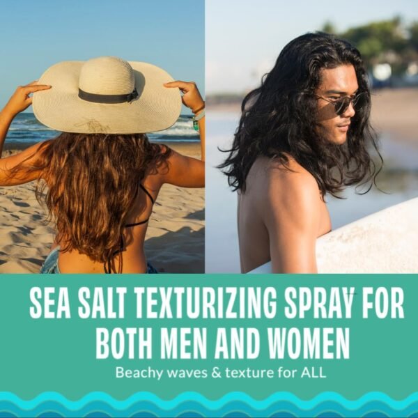 FoxyBae Sea Salt Spray for Hair - with Biotin - Texture, Texturizing, Volumizing, Thickening - for Men & Women - 8 Fl Oz - Image 4