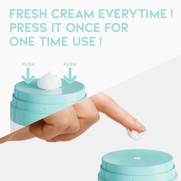 Peptide Moisturizer Cream For Face - Dry Skin, Sensitive Skin, Skin Protection Barrier Cream For Aging Skin, Anti Aging, Hydrating, Peptide, Ceramide, Panthenol (1.69 FL.OZ) - Image 3