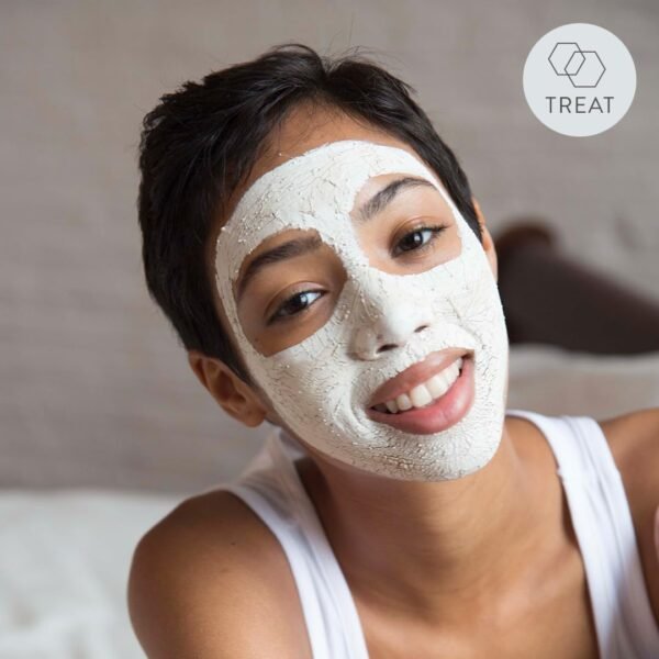 AcneFree Acne Clearing Mask, 3.5% Sulfur Acne Treatment, Absorbs Excess Oil and Unclogs Pores with Vitamin C, Bentonite, and Zinc, 1.7 Ounce - Image 7