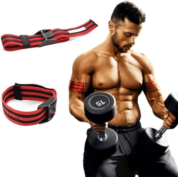 Occlusion Bands for Women Glutes & Hip Building, Blood Flow Resistance Bands for Buttock, Fitness, Occlusion Training, Booty Bands for Women Increase Muscle Mass in Women & Men - Image 9