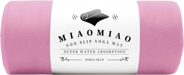 MIAOMIAO Non-Slip Hot Yoga Towel Set, Super Absorbent Microfiber in, 24.5" x 72" - Anti-Slip, Injury Free Design for Pilates, Yoga Mats, Exercise, and Fitness Gear - Image 2
