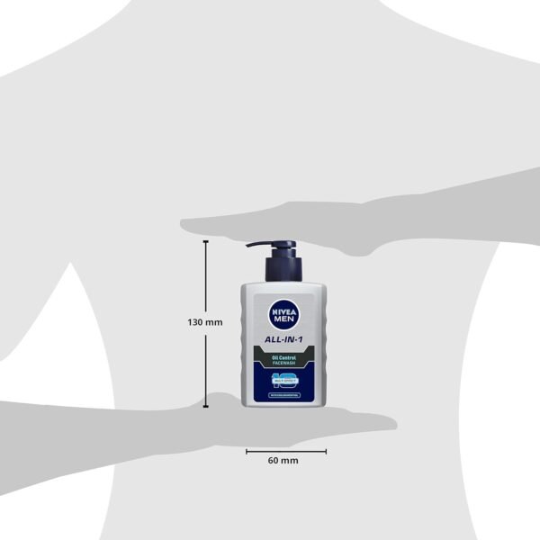 Nivea Men Oil Control All In One Face Wash - 150ml - Image 7