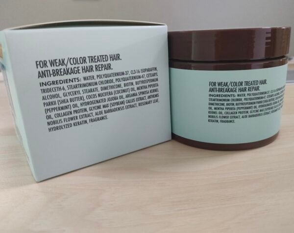 Biotin Hair Mask - Deep Conditioner with Collagen and Keratin for Dry, Damaged and Curly Hair - Fine Conditioning Moisturizer Treatment for Strengthening - Hydrating Care Products for Women and Men - Image 8