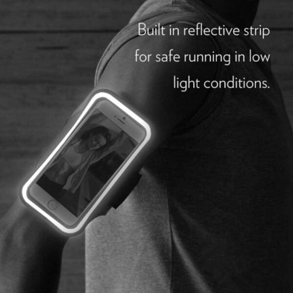 Running Armband for Galaxy A23 5G/A14 5G/A13 5G/A03s - Sports Gym Workout Case Cover Band Arm Strap Reflective L1A Compatible with Samsung Galaxy A23 5G/A14 5G/A13 5G/A03s - Image 7
