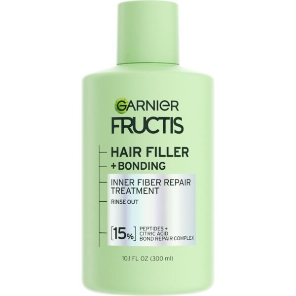 Garnier Fructis Hair Filler Bonding Inner Fiber Rinse Out Pre Shampoo Treatment With Bond Repair Complex, 10.1 Fl Oz, 1 Count - Image 2