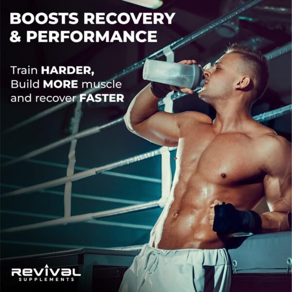 Revival Premium Micronized Creatine Monohydrate - HPLC Tested 100% Pure Grade - 500g (100 Servings) - Supports Lean Muscle Growth - Maximum Absorption - Unflavored - Made in USA & 3rd Party Lab Tested - Image 6