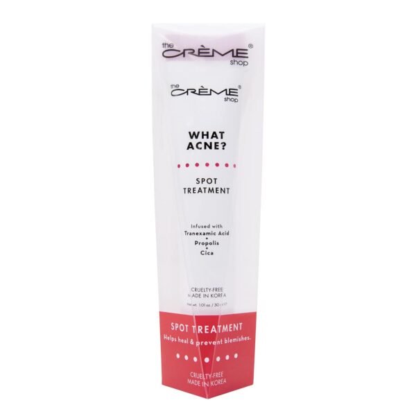The Crème Shop What Acne? Healing Spot Treatment - Tranexamic Acid + Propolis + Cica - Image 3