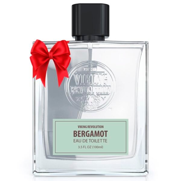 Viking Revolution Bergamot Cologne for Men - Vibrant Mens Cologne Spray Eau de Toilette - Citrus Perfume for Men with Notes of Pink Pepper, Laudan, Jasmine and Patchouli - Gifts for Men 3.5 Fl Oz - Image 2