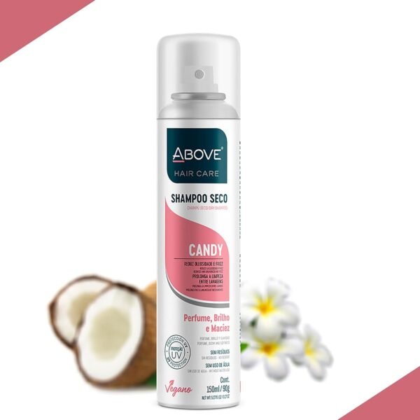 ABOVE Dry Shampoo, Candy, 3.17 oz - Volumizing Shampoo - Absorbs Excess Oil - With Red Fruits and Marshmallow Notes - Paraben and Benzene Free - Image 7