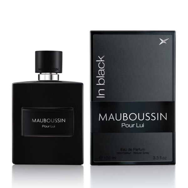 Mauboussin - Pour Lui In Black 100ml (3.3 Fl Oz) - Eau de Parfum for Men - Woody & Oriental Scents - Image 2