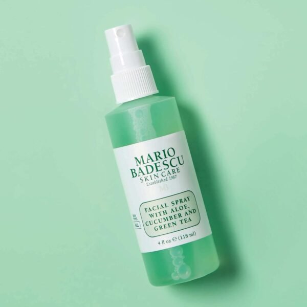 Mario Badescu Facial Spray with Aloe, Cucumber and Green Tea for All Skin Types, Face Mist that Hydrates & Invigorates - Image 7