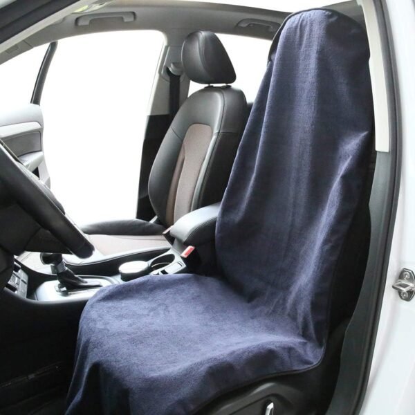 Sweat Towel Car Seat Cover for Gym Running Athletes Fitness Extreme Crossfit Workout,Auto Seat Pet Protector,Triathlon Beach Swimming Outdoor Water Sports (swe-001) - Image 2