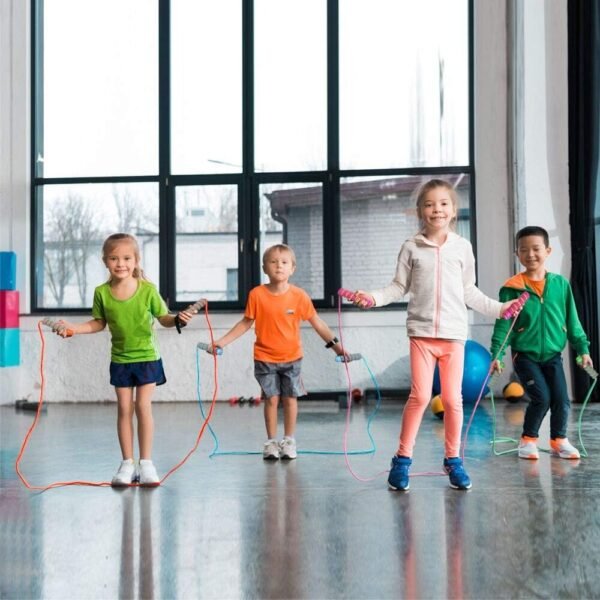 Adjustable Soft Skipping Rope with Skin-Friendly Foam Handles for Kids, Children, Students and Adults, Fitness Jump Rope For Outdoor, Party Favor, Exercise Activity - Image 8