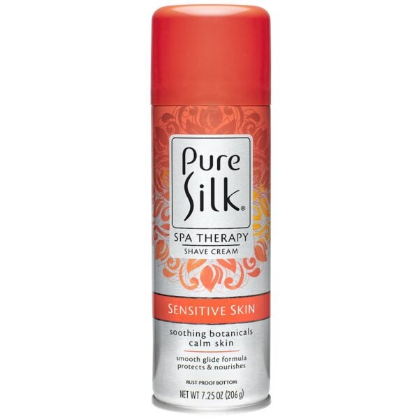 Pure Silk Sensitive Skin Spa Therapy Shave Cream for Women, 7.25 Oz - Image 2