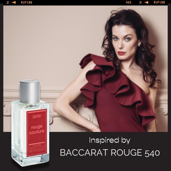 Rouge Couture Eau de Parfum for Women, Notes of Sparkling Cassis & Raspberry, Safe for Sensitive Skin, Luxury Fragrance By Modern Memory, 2.5 fl oz - Image 6