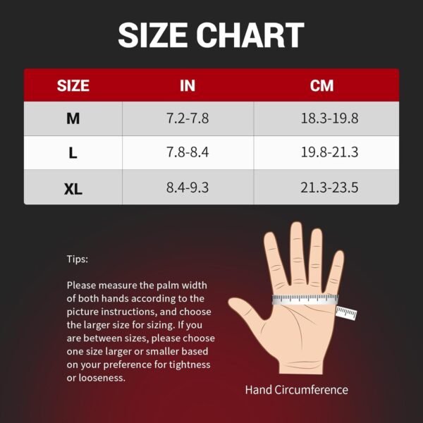 WULI Cycling Gloves Half Finger Men's and Women's Fitness Gloves for Cycling, Breathability, Anti Slip Yoga Equipment, Anti cocooning, Wrist Protection Thickened Palm - Image 7