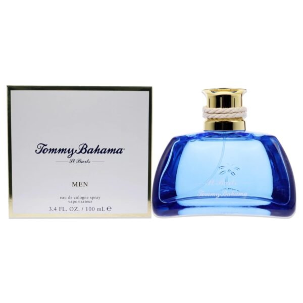 Tommy Bahama St. Barts Men Eau De Cologne for Men, Notes of Sparkling Lime, Guava Nectar, Vanilla, Palm Wood, Refreshing Island-Inspired Scent, Long-Lasting Fragrance - Image 2