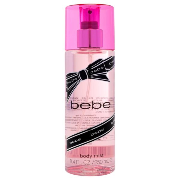 Bebe Silver Body Mist - Body Spray for Women with Mango, Tuberose, Peony, Jasmine, Rose, Cedarwood, Musk, and Sandalwood Long-Lasting Fragrance Mist - 8.4 Fl Oz - Image 2