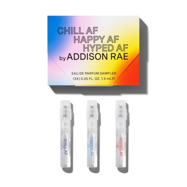 Addison Rae Sample Set by Addison Rae Fragrance - Perfumes for Women - Floral, Fruity, Woody Scents - Unique Blends with Mood-Boosting Properties - Enhances Emotions - 3 pc Sampler Gift Set - Image 7