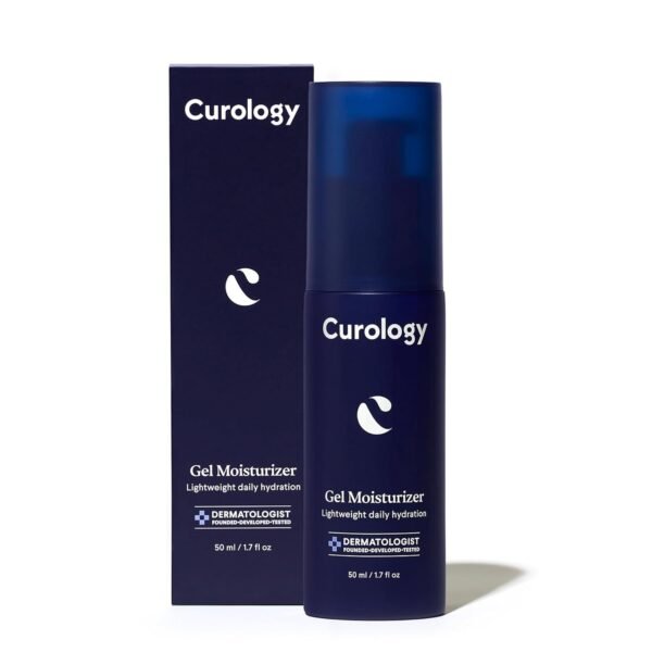 Curology Gel Face Moisturizer, Lightweight Daily Face Lotion for Oily, Dry or Sensitive Skin, with Hyaluronic Acid, Fragrance Free, 1.7 fl oz - Image 2