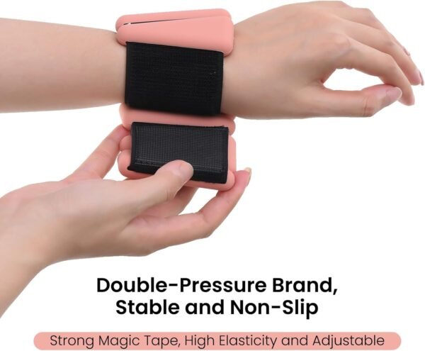 Adjustable Wearable Wrist Weights for Women and Man - Ankle Weights, Set of 2 (1lb Each) for Enhanced Training | Perfect for Yoga, Dance, Barre, Pilates, Cardio, Aerobics, and Walking - Image 6