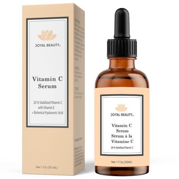 Joyal Beauty Vitamin C Serum with Hyaluronic Acid Vitamin E for Face and Skin. 20% Potent Vitamin C for Younger-look - Image 2