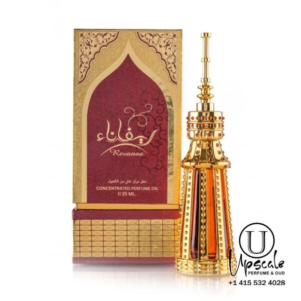 Revanaa Unisex Concentrated body Perfume Oil - 0.85 Fl Oz (25 ml) Alcohol Free, Long Lasting, Pure Essential Oil - Luxurious Scent of Arabia زيت مركز عطر ريفاناء - Image 5