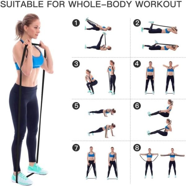 Pull-Up Bands - Resistance Bands for Women's Workout - Perfect for Gym & Home - Image 6