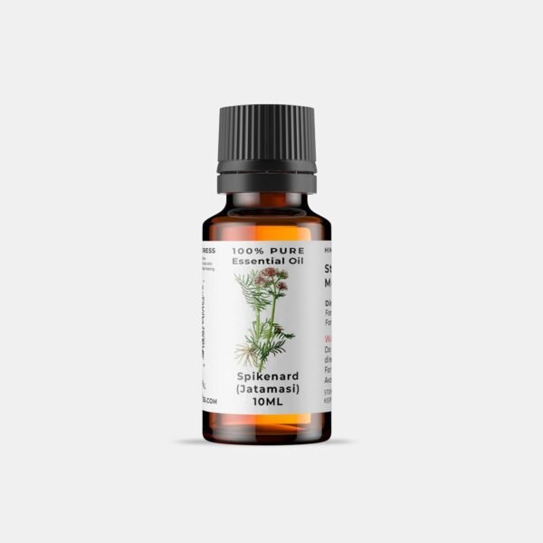 Spikenard - 100% Pure Essential Oil | Scented Oils for Diffuser, Organic Fragrance Oil for Aromatherapy | Essential Oils in Amber Bottle, Premium Long-Lasting Perfume Oil - 0.33 oz - Image 2