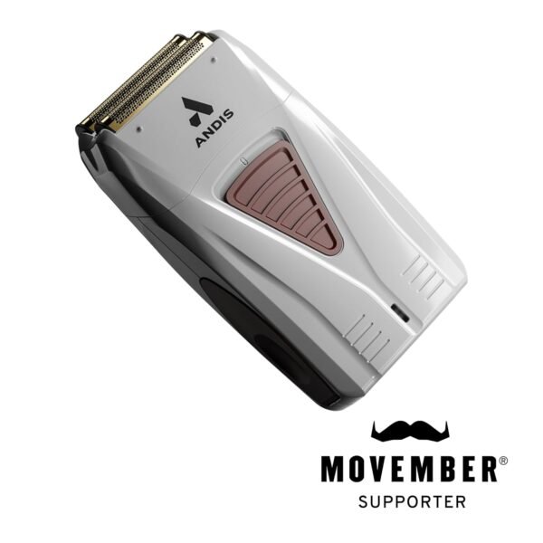 Andis TS-1 17235 Pro Foil Lithium Titanium Foil Shaver, Cord/Cordless, Smooth Shaving Cordless Shaver with Charger, Gray - Image 3