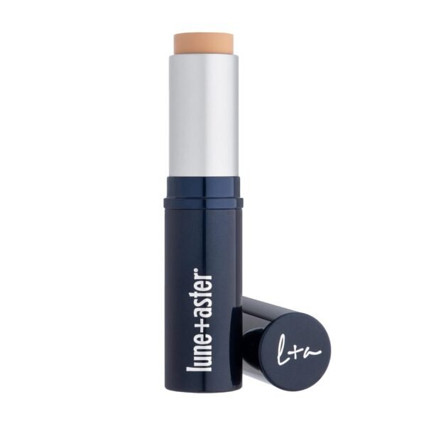 Lune+Aster Dawn to Dusk Foundation Stick - A cream foundation stick infused with good-for-you ingredients that delivers long-lasting, undetectable coverage for a flawless complexion - Image 2