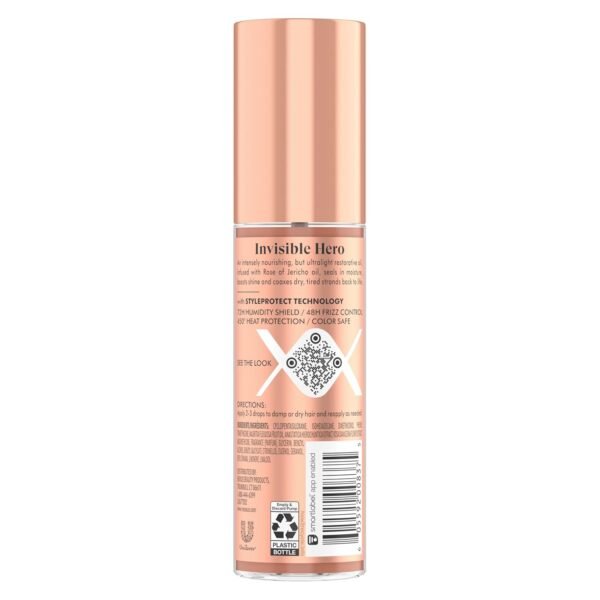 Nexxus Ultra Lightweight Hair Oil Repair & Nourish for Intense Nourishment with StyleProtect Technology & Rose of Jericho Oil 3.3 oz - Image 3