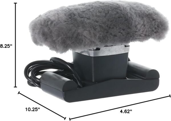 Core Products Jeanie Rub Variable Speed Massager - Sheepskin Cover Combo - Image 10