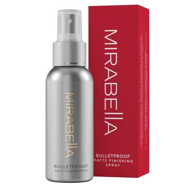 Mirabella Bulletproof Matte Setting Spray for Makeup - Clinically Tested to Set Face Makeup for 12+ Hours - Pore Minimizing Setting Spray for Makeup Long Lasting Finish, Controls Shine for Oily Skin - Image 2