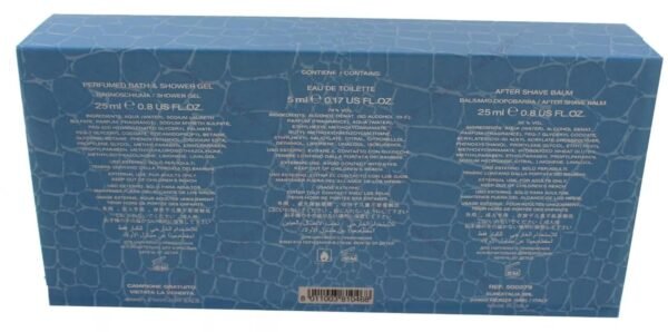 Versace Man Eau Fraiche By Gianni Versace For Men Edt .17 Oz Mini & After Shave Balm .8 Oz Mini & Shower Gel .8 Oz Mini - Image 7