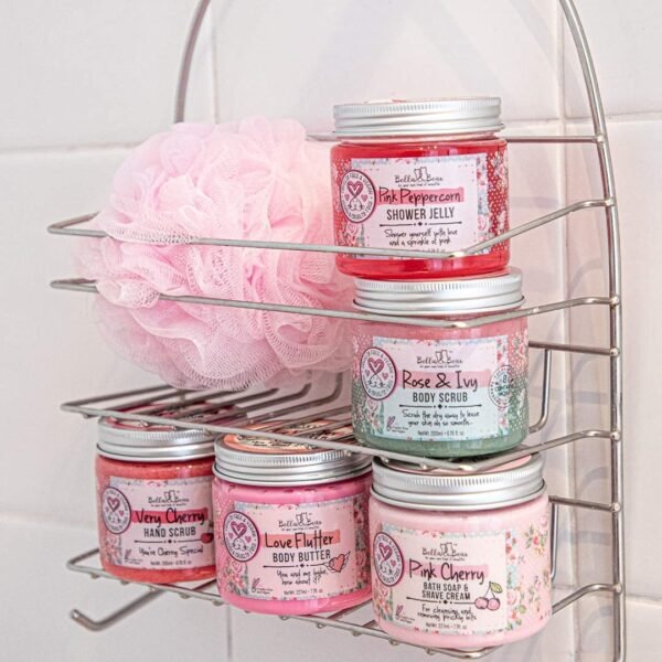 Bella & Bear Very Cherry Hand Scrub, No Harmful Chemicals, Cruelty-Free, Vegan-Friendly Exfoliating, 6.7oz - Image 4