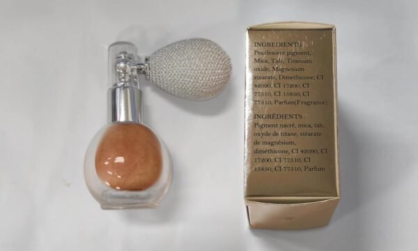 Highlighter Powder Mist Body Glitter Facial High Gloss Spray,Glitter Shimmer Powder Makeup Spray,Face,Hair and Body Glitter Spray (Champagne Gold) - Image 9