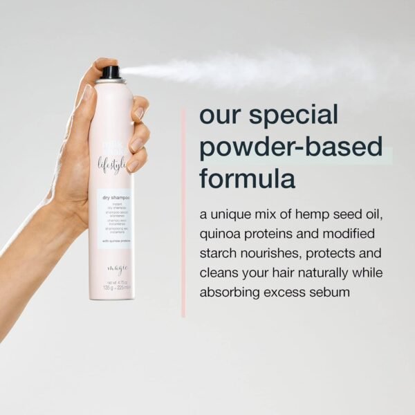 milk_shake Lifestyling Dry Shampoo - Instant Dry Shampoo for Women For Flat, Dry or Oily Hair - 4.7 Fl OZ - Image 6